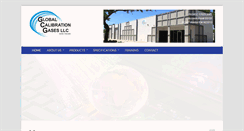 Desktop Screenshot of globalcalibrationgases.com